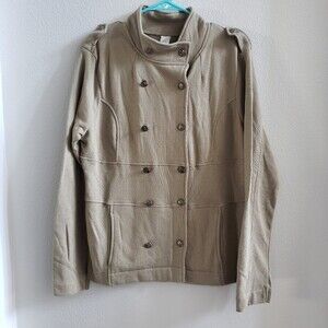 Juniors light weight button up jacket